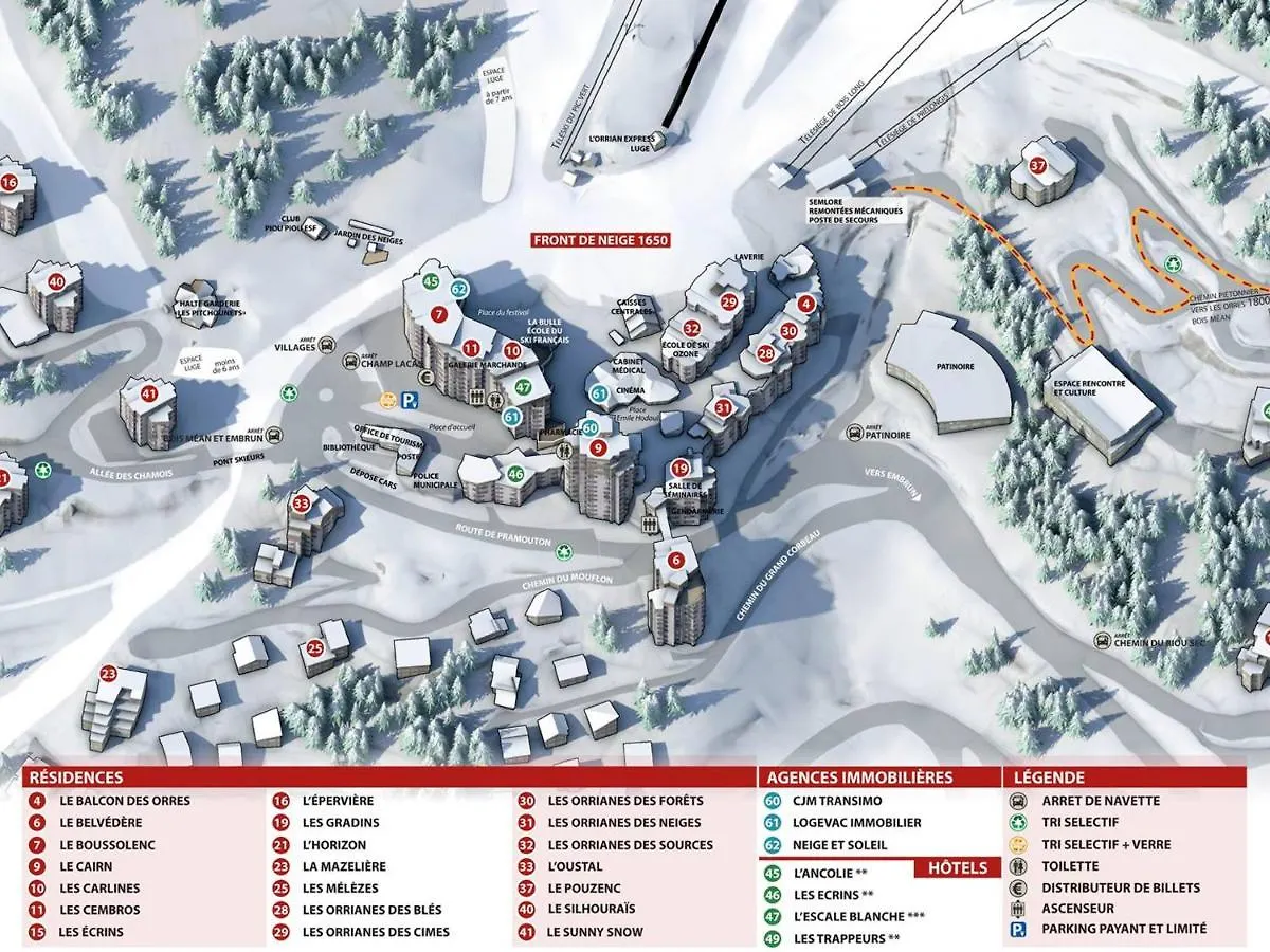 Apartman Studio Skis Aux Pieds, 6 Pers, Cheminee, Billard, Wifi, Centre Les Orres - Fr-1-322-534
